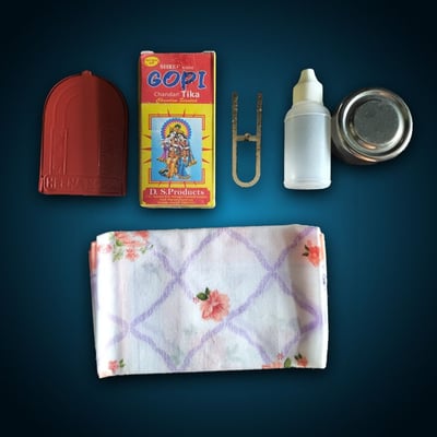 Tilak Kit (Plastick Box) - Tilak Kit (Plastick Box)