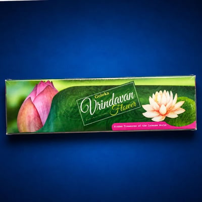 Goloka Agarbatti - Goloka Agarbatti Vrindavan Flower 100 gms