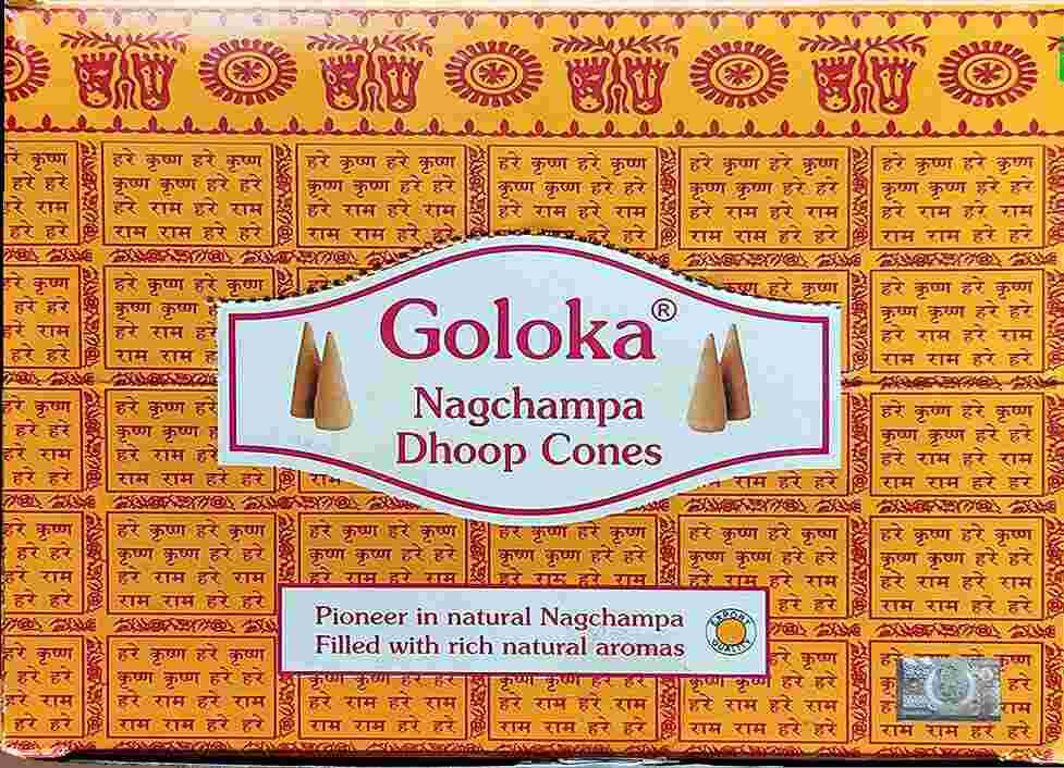 Goloka Dhoop Cones - Goloka Dhoop Cones Nagachampa